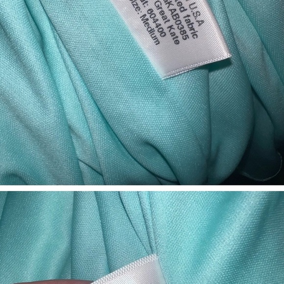 Katie May Los Angeles Great Kate Gown in Supercharged Mint(defects) - Picture 9 of 14